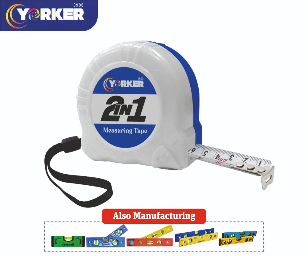 2 in 1 Steel Measuring Tape