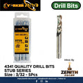 Professional HSS Drill Bits Stub Series 4341