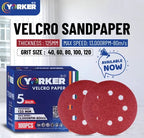 Velcro Sandpaper 125mm