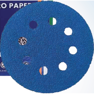 Velcro Sandpaper Blue Colour