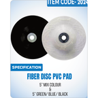 Fibre Disc PVC Pad