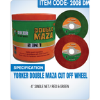 Yorker Double Maza Plus Cut Off Wheel