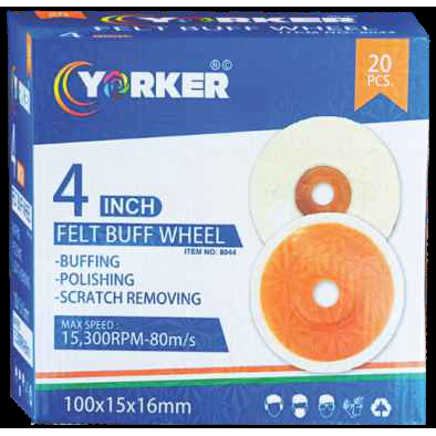 Felt Buff Pad 4 inch