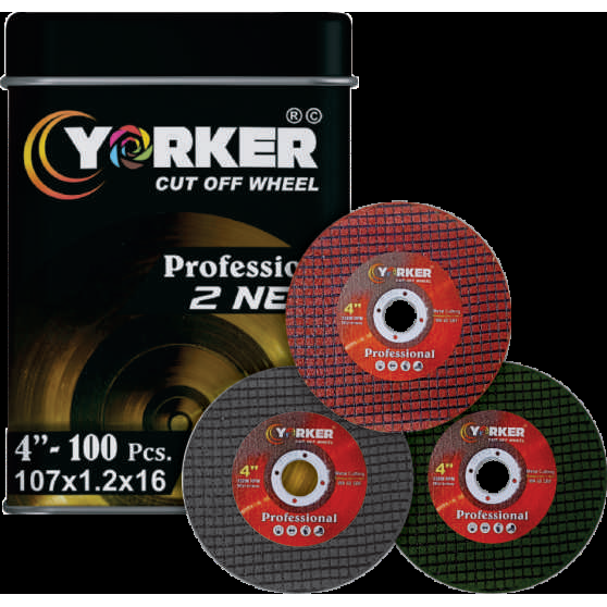 Professional Cut Off Wheel Black Brown Green