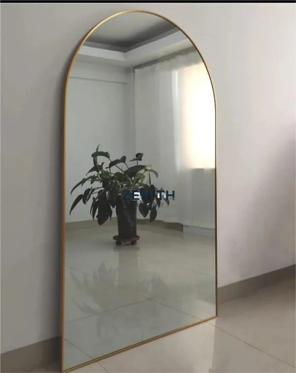 Aethel Arched Mirror | Multi-Finish Architectural Collection | 5mm Copper-Free HD Silver Mirror