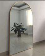 Aethel Arched Mirror | Multi-Finish Architectural Collection | 5mm Copper-Free HD Silver Mirror