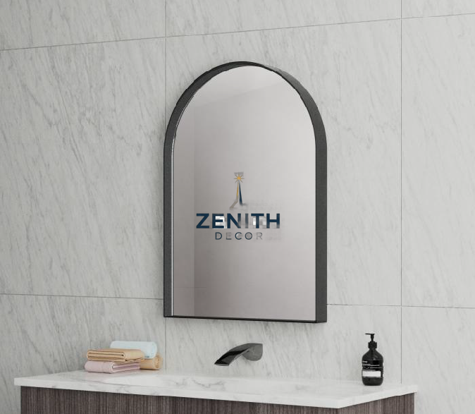 Aethel Arched Mirror | Multi-Finish Architectural Collection | 5mm Copper-Free HD Silver Mirror