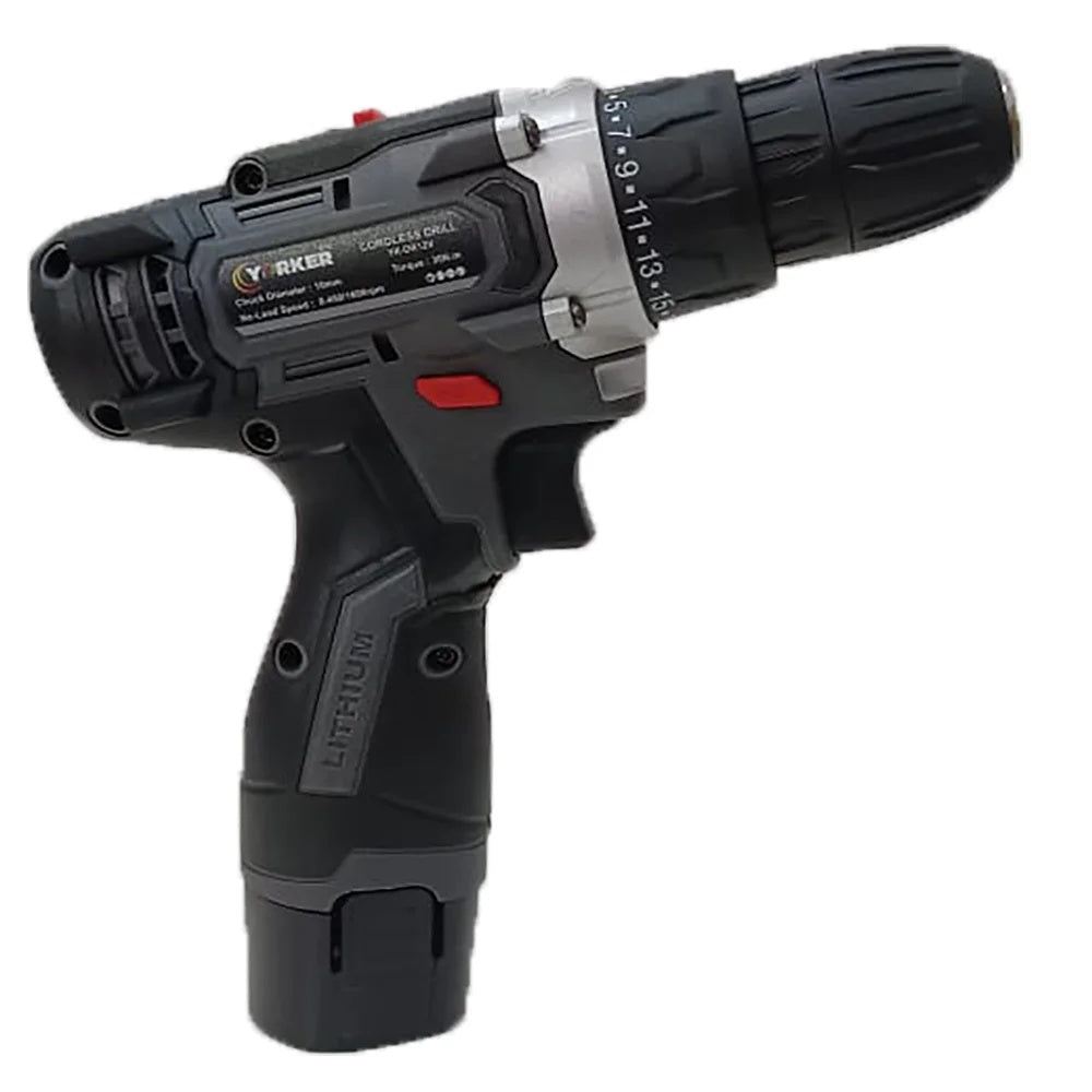 Cordless Drill With Accessories Box