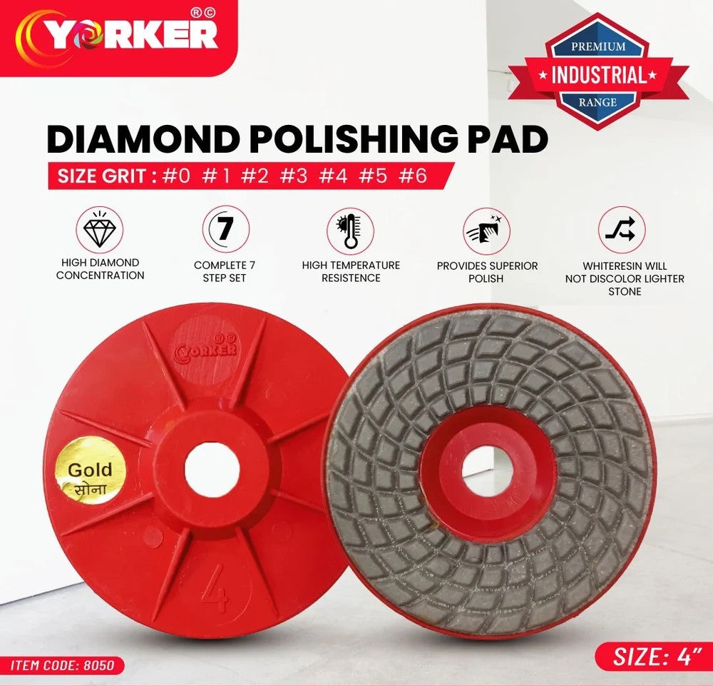 Diamond Polishing Pad 4 inch