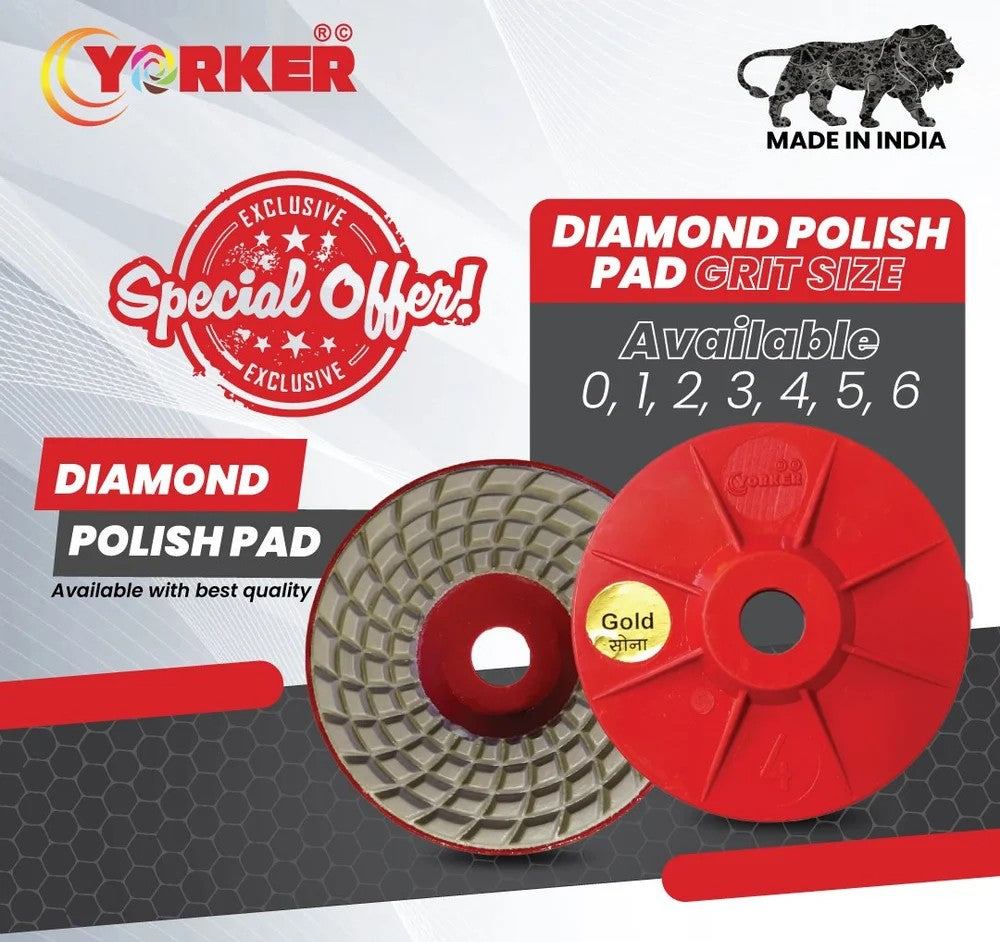 Diamond Polishing Pad 4 inch