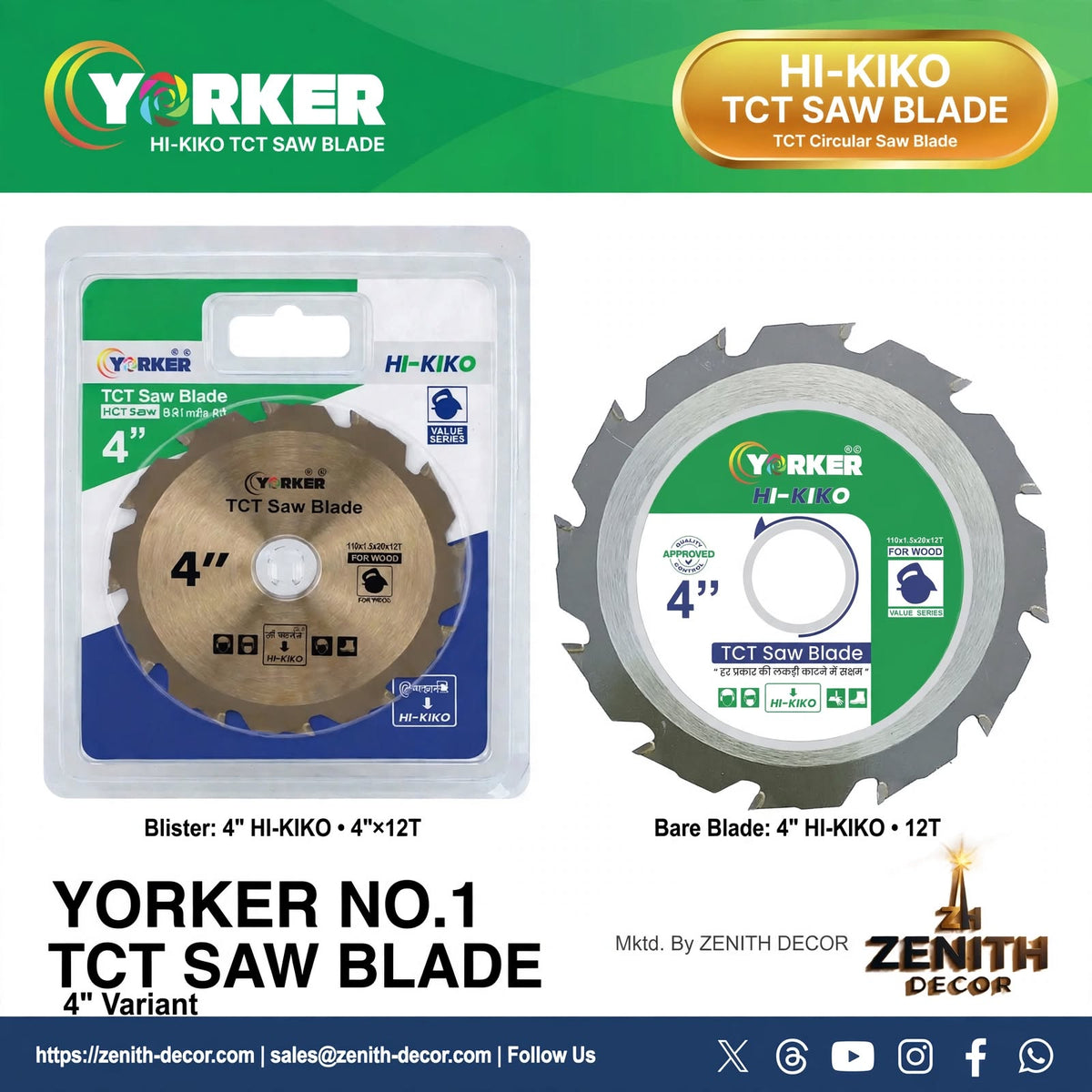 HI-KIKO TCT Saw Blade