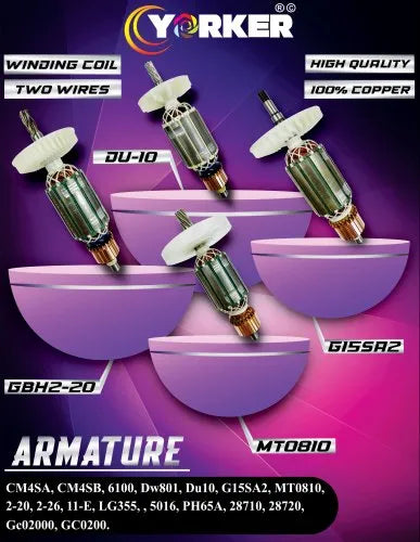 Armature GCO-200 - ARMATURE GCO-200 - Yorker Spare Parts
