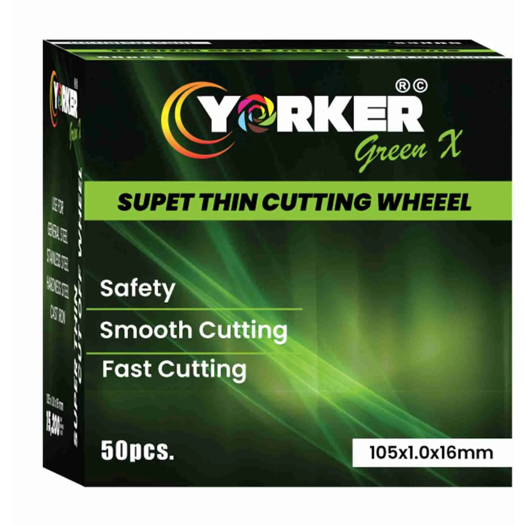 Yorker Cut Off Wheel Green X
