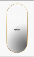 Ovala Pill & Oval Mirror | Multi-Finish Architectural Collection | 5mm Copper-Free HD Silver Mirror