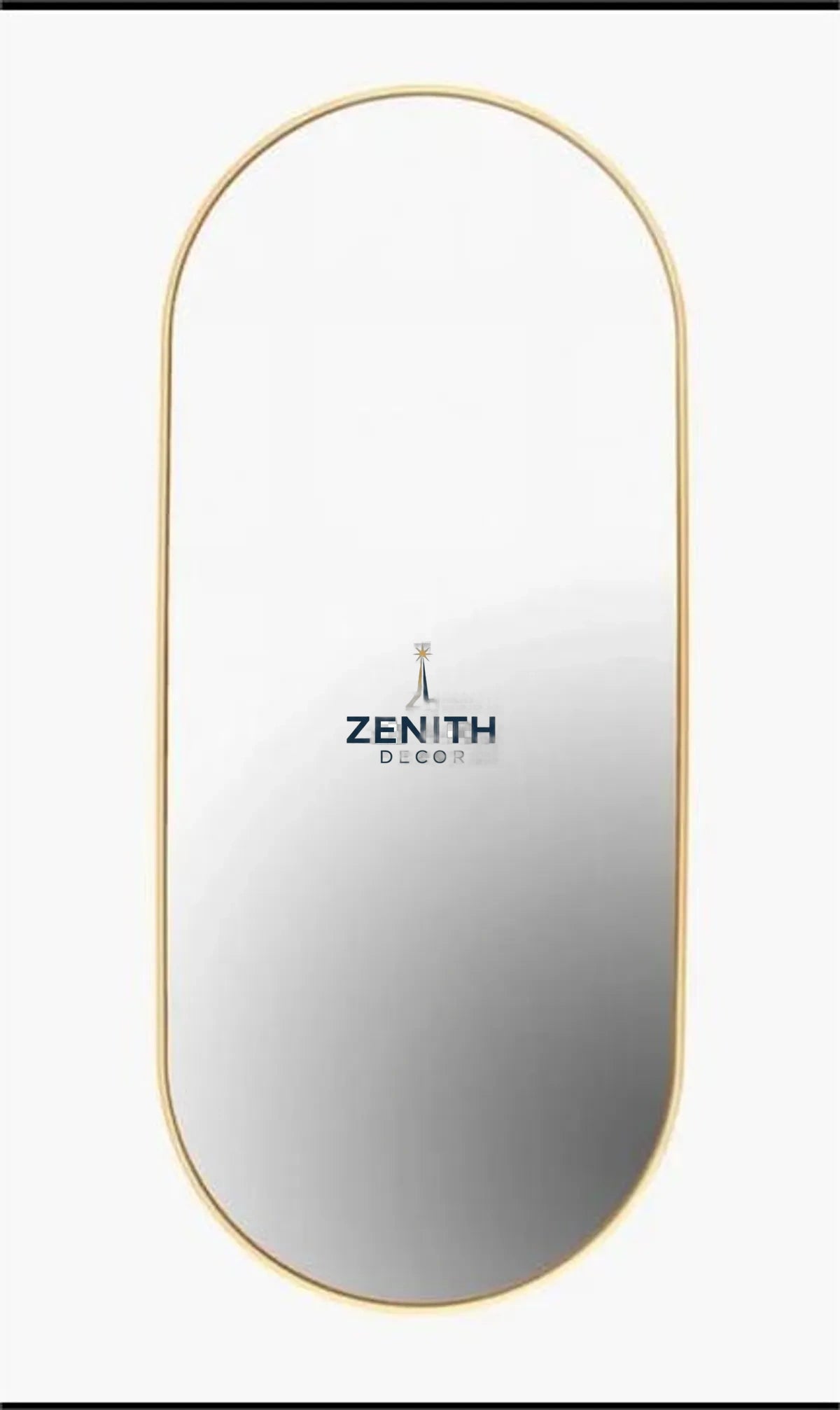 Ovala Pill & Oval Mirror | Multi-Finish Architectural Collection | 5mm Copper-Free HD Silver Mirror