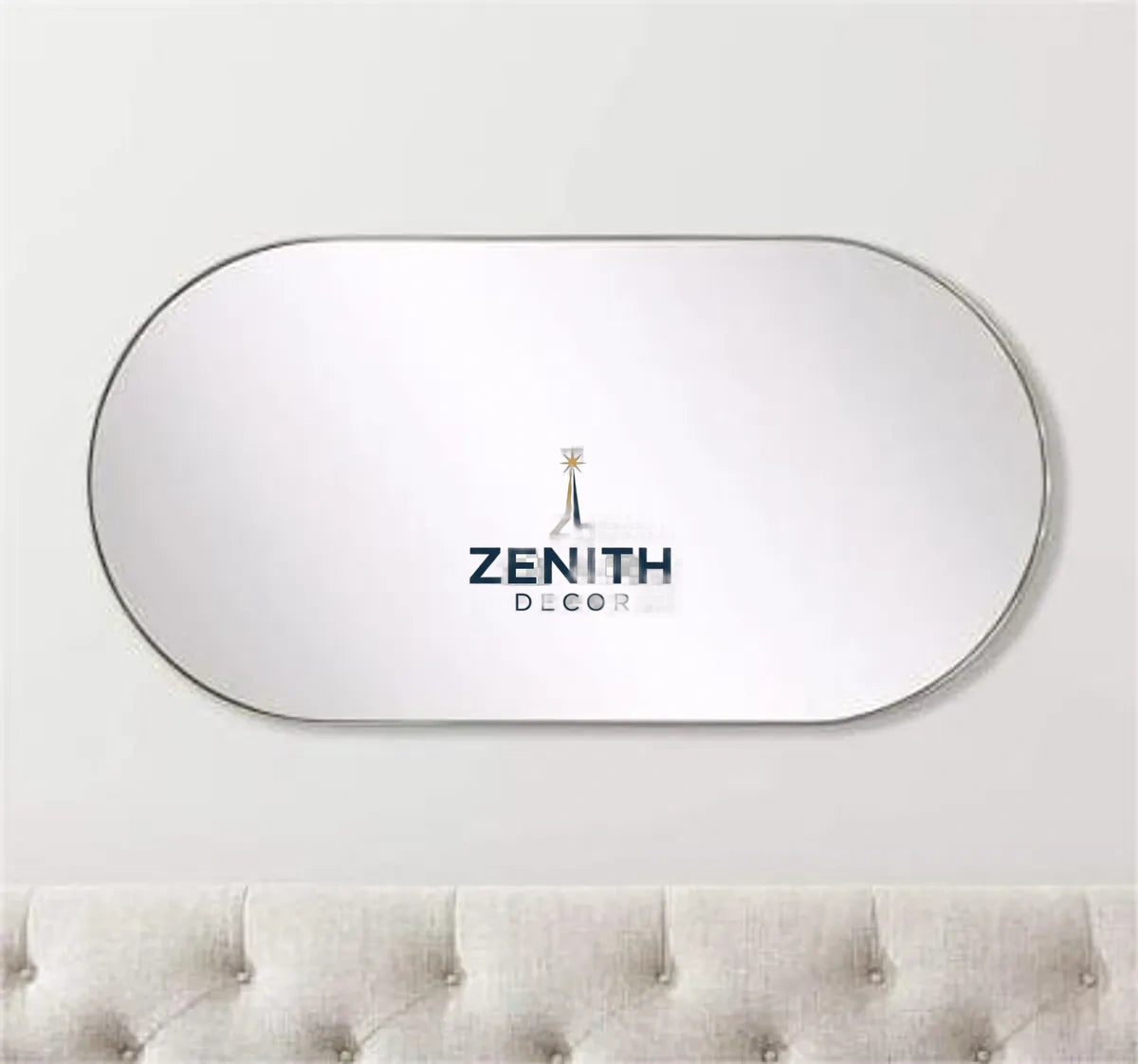 Ovala Pill & Oval Mirror | Multi-Finish Architectural Collection | 5mm Copper-Free HD Silver Mirror