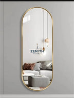 Ovala Pill & Oval Mirror | Multi-Finish Architectural Collection | 5mm Copper-Free HD Silver Mirror