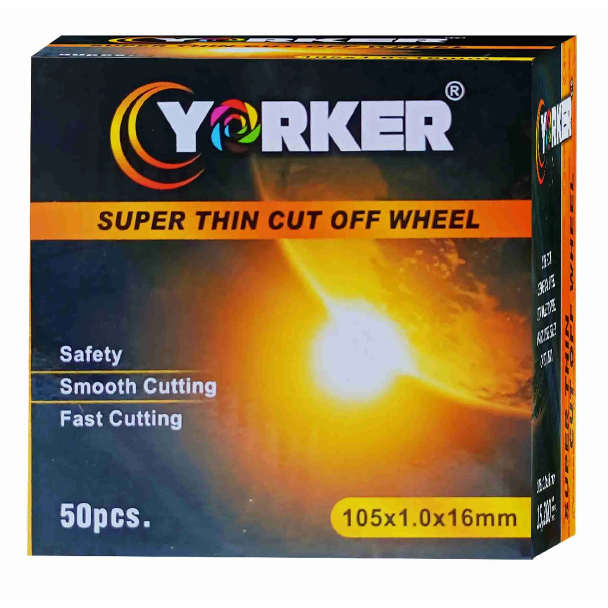 Yorker Cut Off Wheel Black