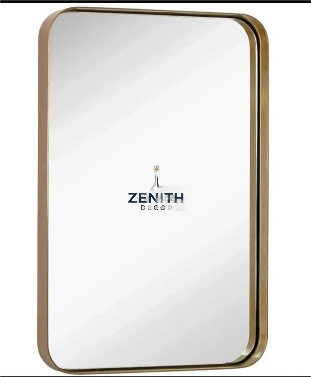 Recta Minimalist Rectangular Mirror | Multi-Finish Architectural Collection | 5mm Copper-Free HD Silver Mirror