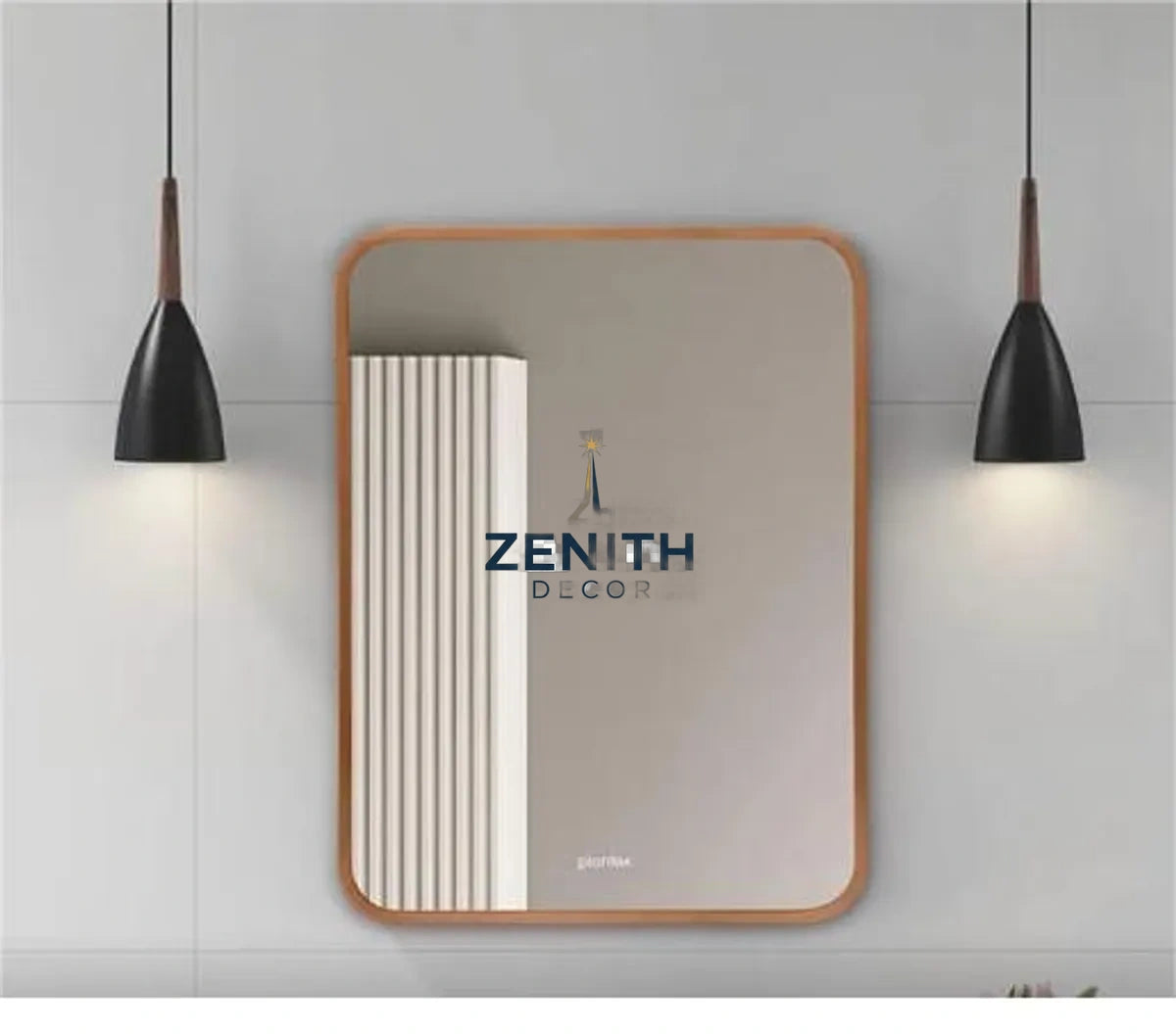 Recta Minimalist Rectangular Mirror | Multi-Finish Architectural Collection | 5mm Copper-Free HD Silver Mirror