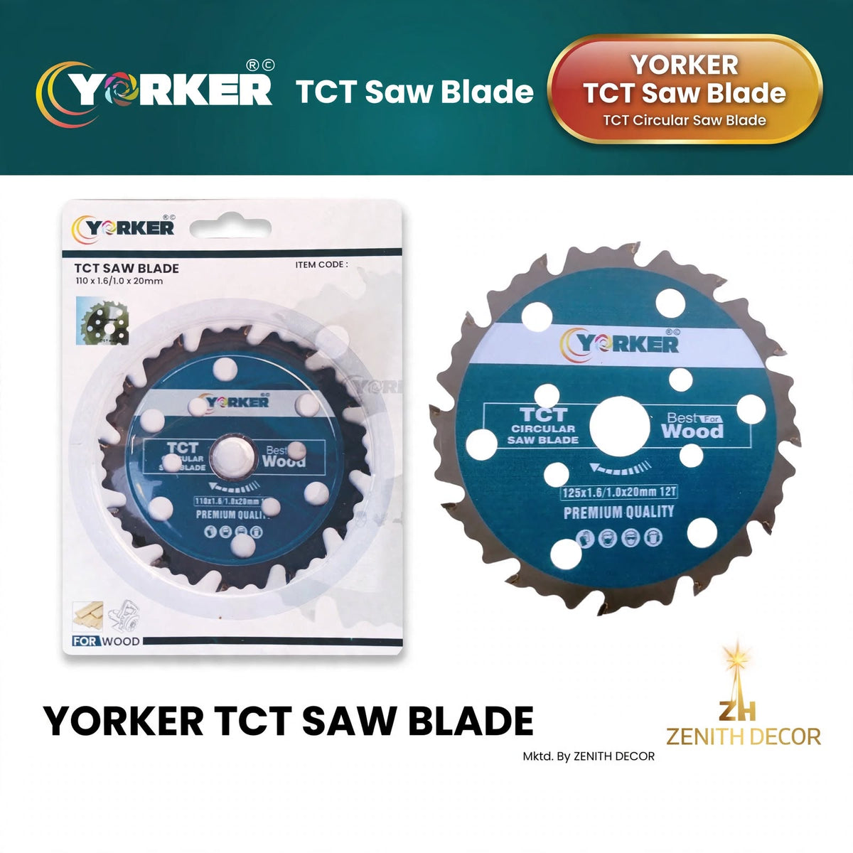 Yorker TCT Saw Blade
