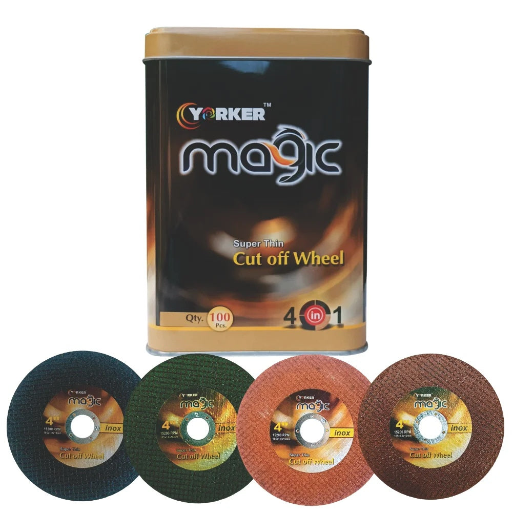 Magic Cut Off Wheel 4 In 1 Colours Box
