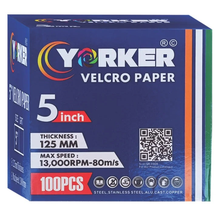 Velcro Sandpaper Blue Colour