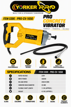 Concrete Vibrator 1650W
