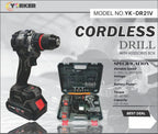 Cordless Drill With Accessories Box