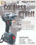 Cordless Power Wrench 21V