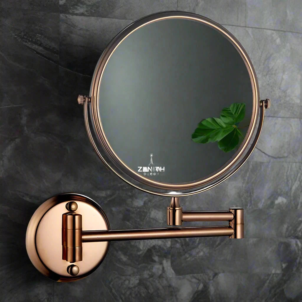 Apex Precision Extendable Mirror | Dual 3X & 5X Magnification | Shatterproof Architectural Glass