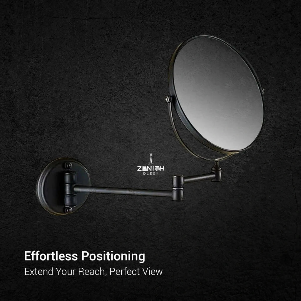 Apex Precision Extendable Mirror | Dual 3X & 5X Magnification | Shatterproof Architectural Glass
