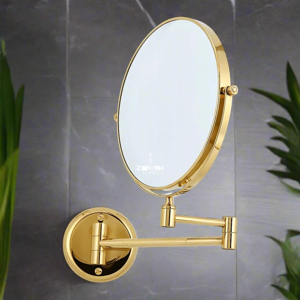 Apex Precision Extendable Mirror | Dual 3X & 5X Magnification | Shatterproof Architectural Glass