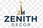 Zenith Decor Logo - Transparent Background