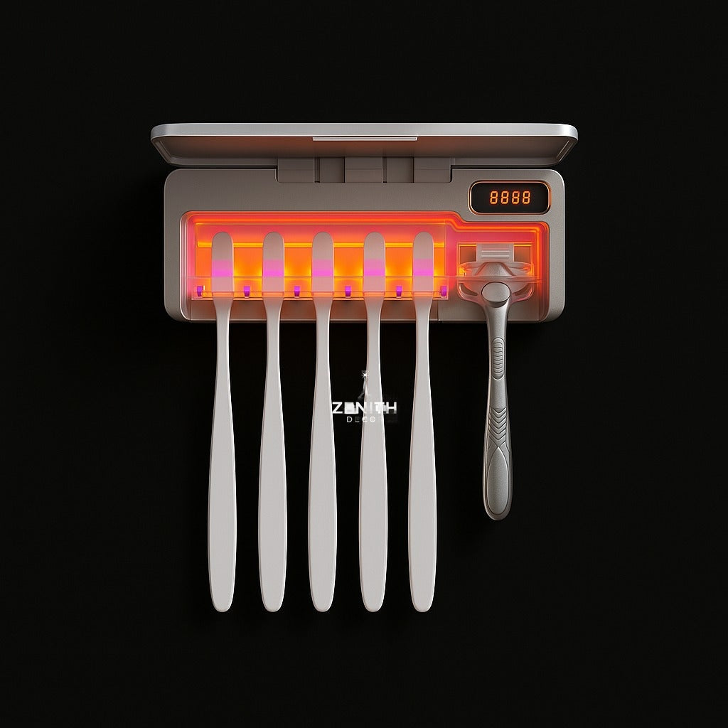 Hygeia Shield Pro UVC Sterilizer | 50°C Thermal Drying Technology | 99.9% Pathogen Elimination