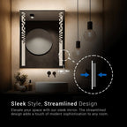 Matrix Block Modular LED Mirror | Geometric Multi-Set Architecture | Smart Multi-Tone Backlit Design