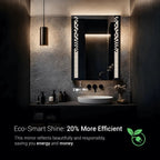 Matrix Block Modular LED Mirror | Geometric Multi-Set Architecture | Smart Multi-Tone Backlit Design
