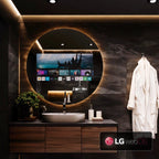 Nexus AI Smart Portal Mirror | WebOS & Android Integration | Voice-Activated WiFi/Bluetooth Command Center