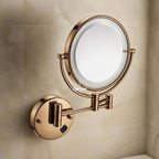 Optic-360 Precision LED Grooming Mirror | Dual 3X/5X Magnification | Fog-Resistant Architectural Glass