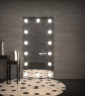 Pivot-Easel Full-Length Mirror | Freestanding Studio LED | Smart Multi-Tone Backlit Dressing Mirror