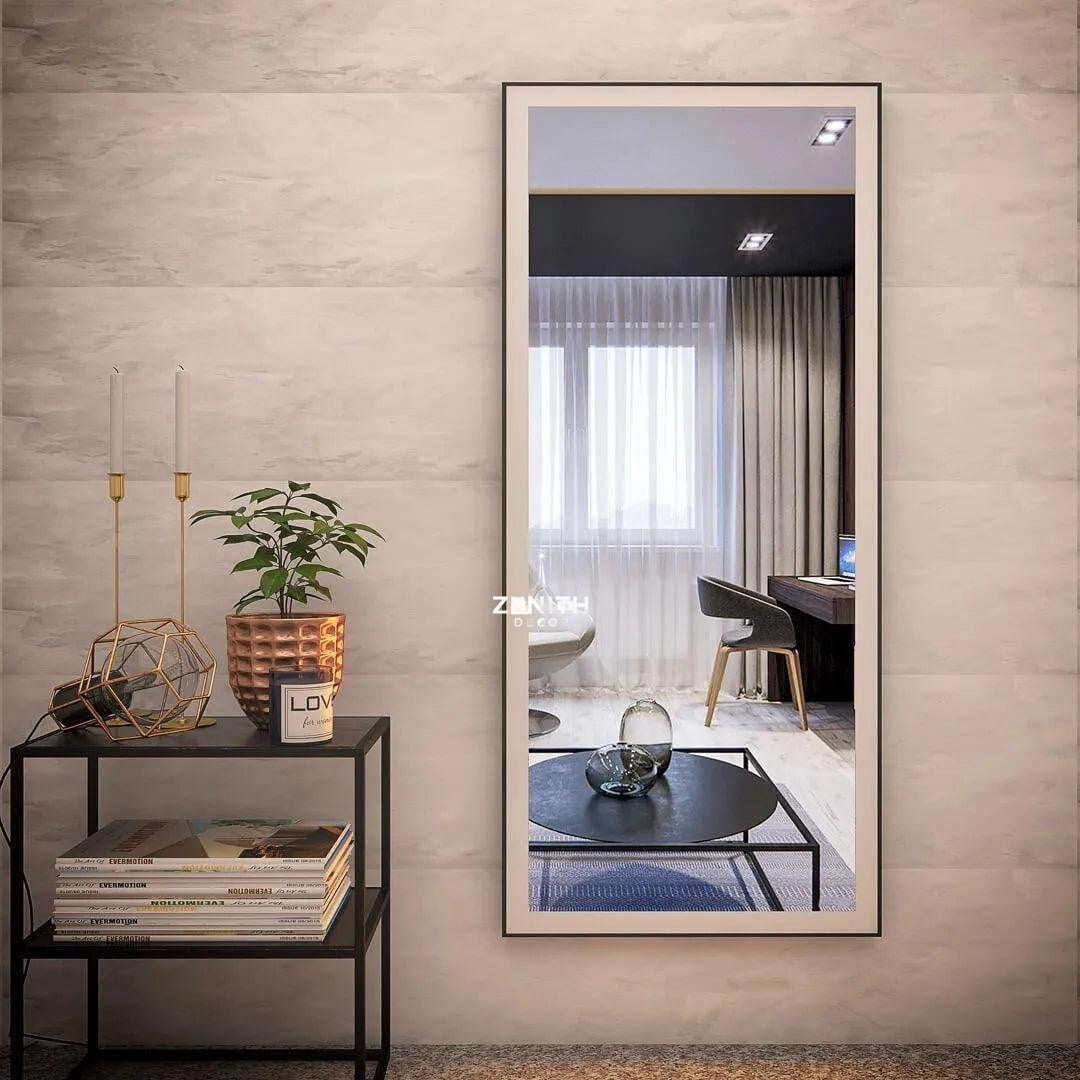 Sovereign-Smart Rectangle Mirror | SS304 Marine-Grade Stainless Steel | Rust-Free Smart LED Vanity