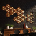 Spark Multi-Point LED Mirror | Modular Living Room Cluster | Smart Multi-Spectrum Accent Mirror Set
