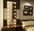 Sphere-Volumetric Glow Mirror | Large-Scale Orbicular Design | Bezelled Edge Smart LED Vanity