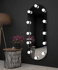 Studio-Pro Cinematic Mirror | Professional Hollywood Bulb Suite | High-Output Smart LED Dressing Vanity