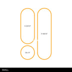 Unity-Modular Geometric Ensemble | SS304 Stainless Steel | Multi-Form Oval & Circular Mirror Set