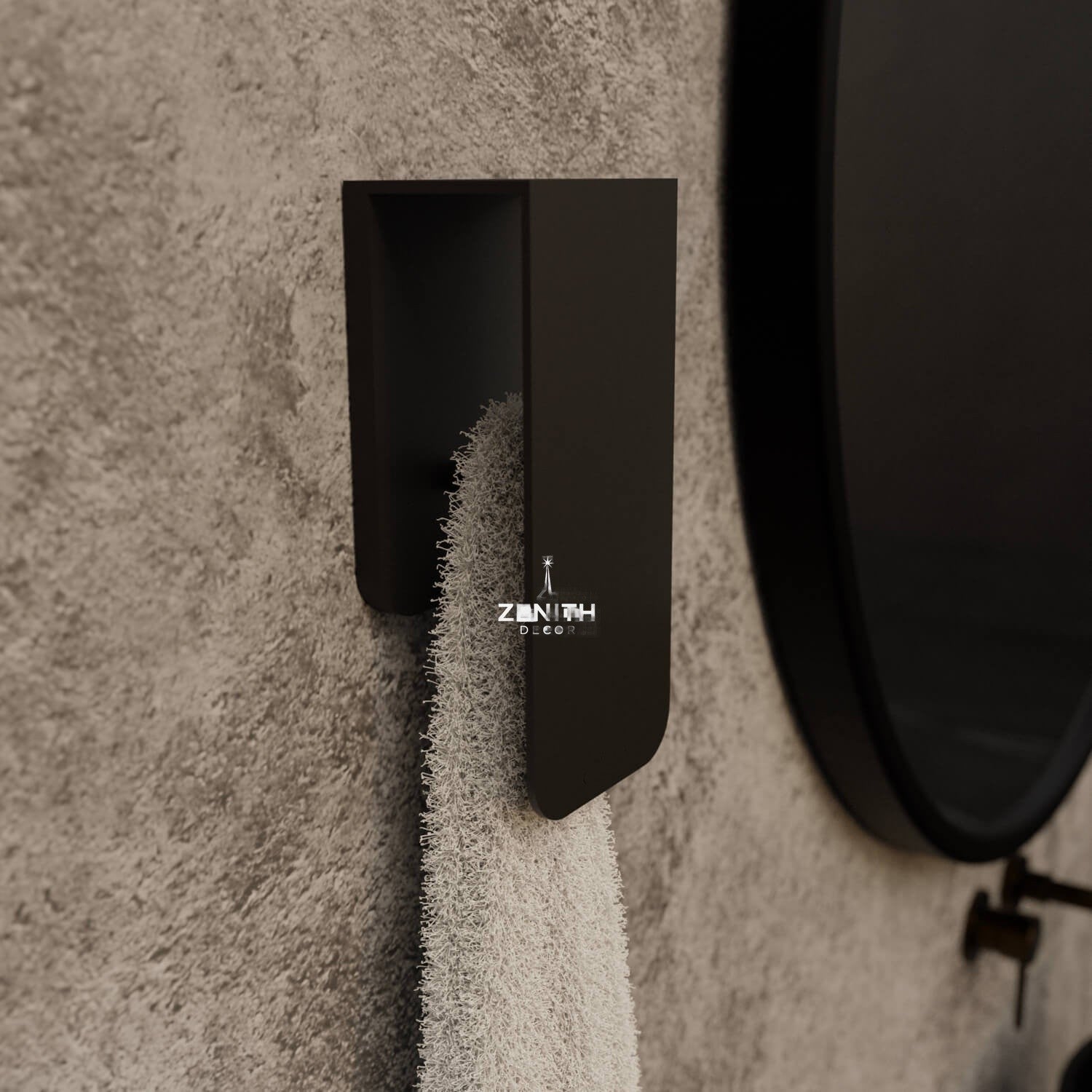 Airzenith Ventus Minimalist Hook | Aircraft-Grade Stainless Steel | Waterproof Concealed Multi-Hanger