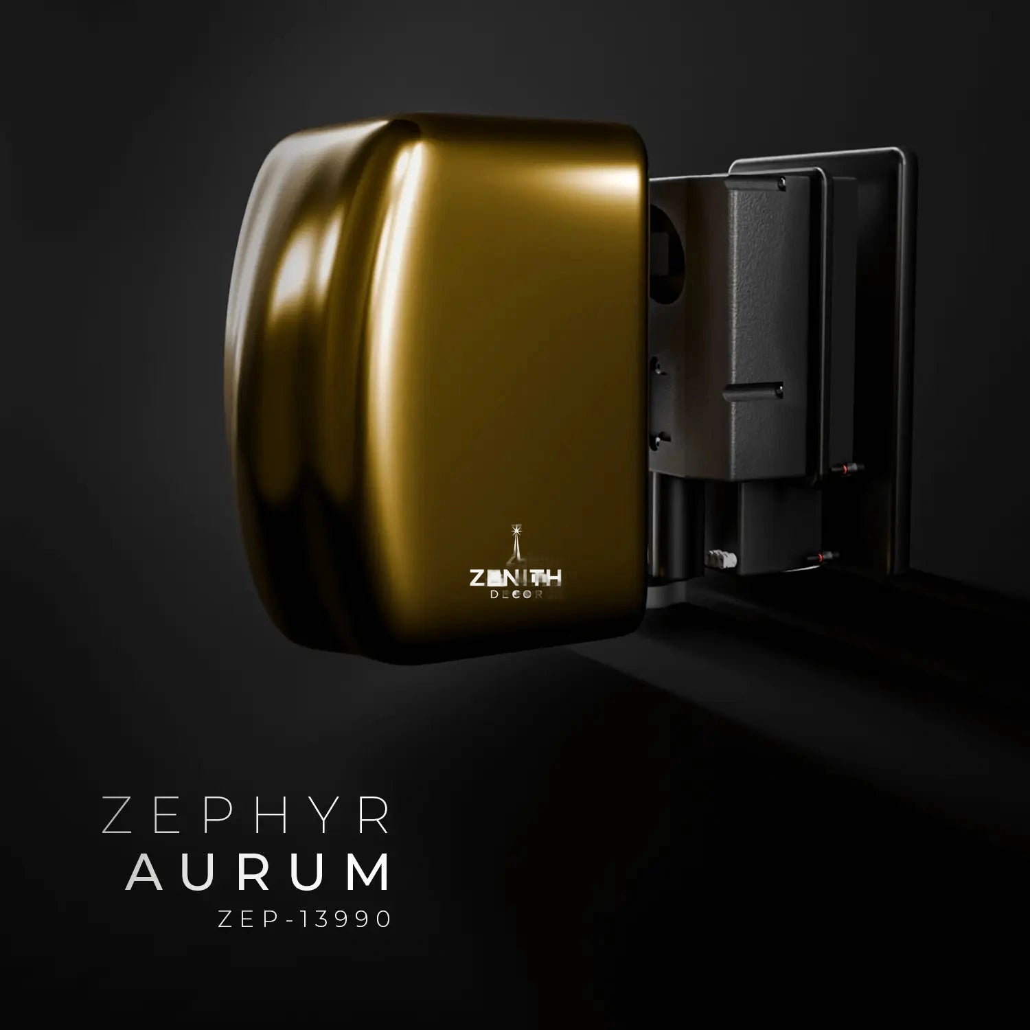 Vortex-Shield High-Speed Hand Dryer | UV-C Germicidal Sterilization | Grade 304 Stainless Steel